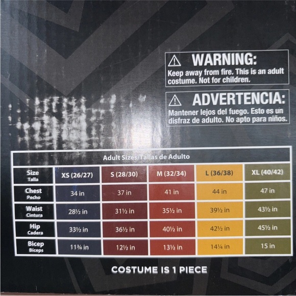 Rubies Beetlejuice Halloween Costume Hooded Jumpsuit Cosplay Adult  XL 40/42 Men - Picture 2 of 11